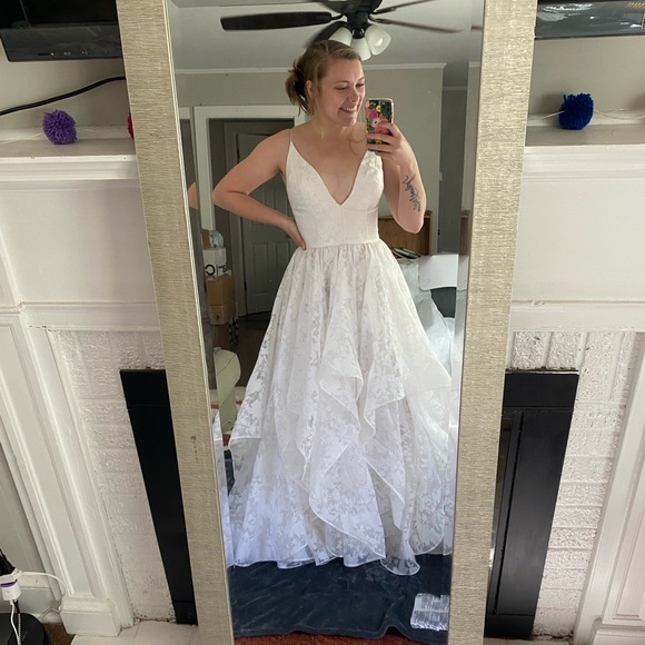 Anthropologie Wedding Dress - Picture 6 of 7